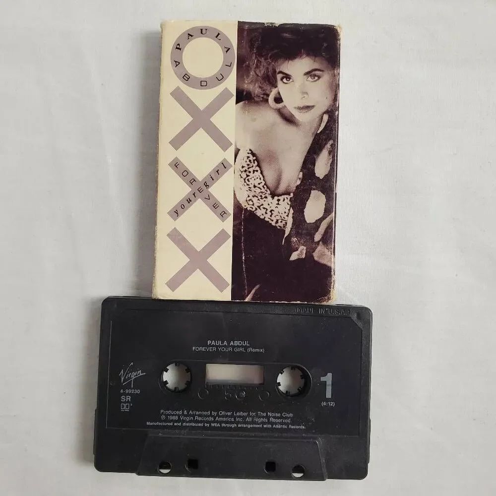 Paula Abdul – Forever Your Girl (Remix) Cassette Single (1989)